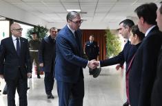 President Vučić attends briefing on results of 2022 analysis of Serbian Armed Forces