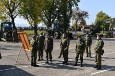 Министар Вулин обишао Другу бригаду копнене војске