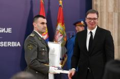 President Vučić presented decorations on the occasion of Serbian Statehood Day