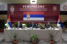 President Vučić attends briefing on results of 2022 analysis of Serbian Armed Forces