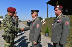 Marking holidays in units of the Serbian Armed Forces