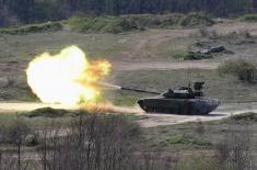 Борбена обука на модернизованим тенковима