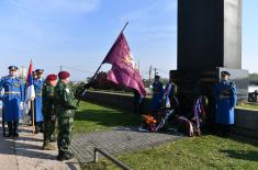 Minister Vučević lays wreath at Monument to Pilots – Defenders of Belgrade