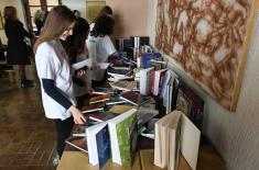 Books as a gift on St Sava’s Day 