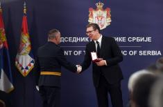 President Vučić presented decorations on the occasion of Serbian Statehood Day