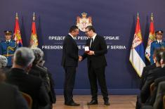 President Vučić presented decorations on the occasion of Serbian Statehood Day