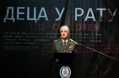 Opening of the Exhibition “Children in War” in the Central Military Club