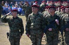 Marking holidays in units of the Serbian Armed Forces