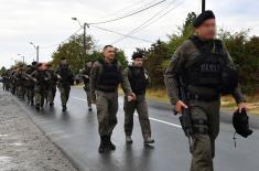 Members of the Serbian Armed Forces make sure that they are always ready