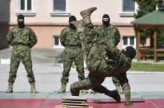 Serbian Armed Forces Units demonstrate capabilities in “Dedinje“ barracks