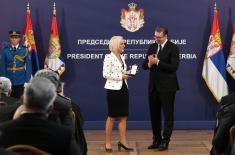 President Vučić presented decorations on the occasion of Serbian Statehood Day