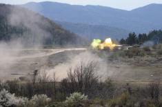 Борбена обука на модернизованим тенковима