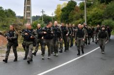 Members of the Serbian Armed Forces make sure that they are always ready