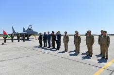 Svečani prijem aviona MiG-29 iz Republike Belorusije 