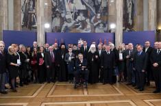 President Vučić presented decorations on the occasion of Serbian Statehood Day