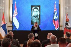 Minister Vučević attends commemoration marking beginning of aggression against Košare outpost