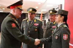 General Dikovic with Commander of the Western Military District of the Russian Federation