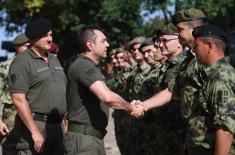 Minister Vulin: Motivated and trained cadets are the guarantor of a strong army in the future