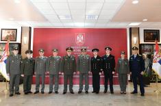 General Dikovic with Commander of the Western Military District of the Russian Federation