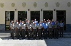 Reception for Officers upon Completion of General Staff Course