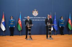 Predsednik Vučić dočekao predsednika Azerbejdžana Alijeva