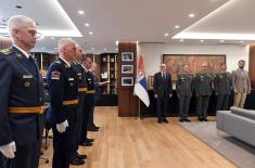 Minister Vučević Presented Decrees on Promotions and Appointments of Serbian Armed Forces Officers