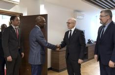 Sastanak ministra odbrane sa ministrom spoljnih poslova Republike Togo 