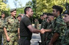 Министар Вулин: Мотивисани и обучени кадети гарант су јаке војске у будућности