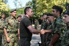 Minister Vulin: Motivated and trained cadets are the guarantor of a strong army in the future