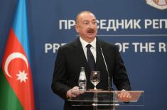 Predsednik Vučić dočekao predsednika Azerbejdžana Alijeva