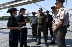 Minister Vulin: The Serbian Armed Forces is ready to defend its land, air and water