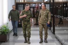 Састанак начелника Генералштаба са командантом Кфора