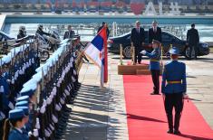 Ceremonial Reception of Minister of Defence of Russian Federation