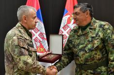 Meeting between Chief of General Staff and KFOR Commander