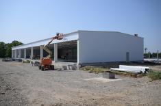 Minister of Defence inspects infrastructure works in Niš barracks