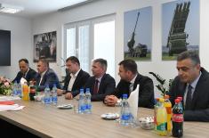 Minister Vučević Visits Company “Complex Combat Systems” in Velika Plana