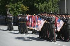 Генерална проба промоције најмлађих официра Војске Србије