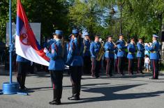 Salvo and Guards Drill on the Serbian Armed Forces Day