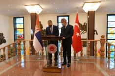 Meeting of Minister Stefanović and Akar in Ankara