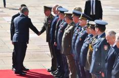 Ceremonial Reception of Minister of Defence of Russian Federation