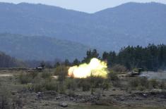 Борбена обука на модернизованим тенковима