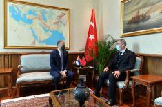 Meeting of Minister Stefanović and Akar in Ankara