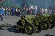 Salvo and Guards Drill on the Serbian Armed Forces Day