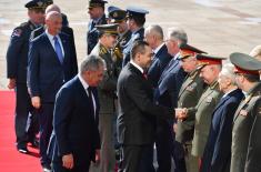 Ceremonial Reception of Minister of Defence of Russian Federation