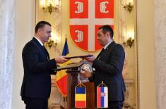 Ministar Vulin: Rumunija i Srbija nemaju nijedno otvoreno pitanje