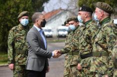 Minister Stefanović visits Dog Training Centre