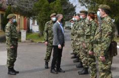 Minister Stefanović visits Dog Training Centre