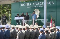 Генерална проба промоције најмлађих официра Војске Србије