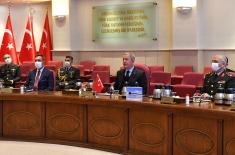 Meeting of Minister Stefanović and Akar in Ankara
