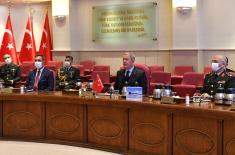 Састанак министара Стефановића и Акара у Анкари